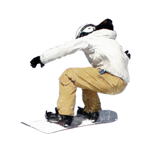 Snowboard sportsman PNG image-8022